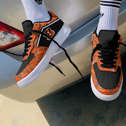 Footwearstorm Cincinnati Bengals NFL Air Low-Top Sneakers Shoes For Men And Women 1205368