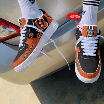 Footwearstorm Cincinnati Bengals NFL Air Low-Top Sneakers Shoes For Men And Women 1205374