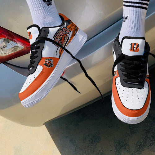 Footwearstorm Cincinnati Bengals NFL Air Low-Top Sneakers Shoes For Men And Women 1205680
