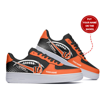 Footwearstorm Cincinnati Bengals NFL Air Low-Top Sneakers Shoes For Men And Women 1205364