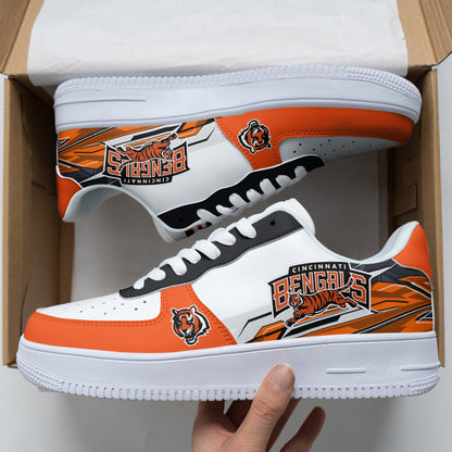 Footwearstorm Cincinnati Bengals NFL Air Low-Top Sneakers Shoes For Men And Women 1205372