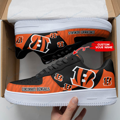 Footwearstorm Cincinnati Bengals NFL Air Low-Top Sneakers Shoes For Men And Women 1205374