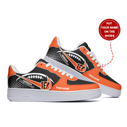 Footwearstorm Cincinnati Bengals NFL Air Low-Top Sneakers Shoes For Men And Women 1205364