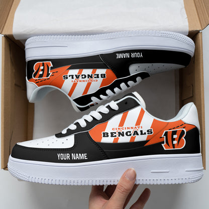 Footwearstorm Cincinnati Bengals NFL Air Low-Top Sneakers Shoes For Men And Women 1205361