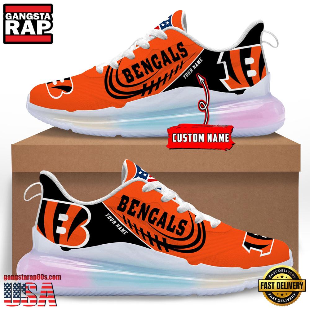 Footwearstorm Cincinnati Bengals Cushion Running Shoes For Men And Women 1