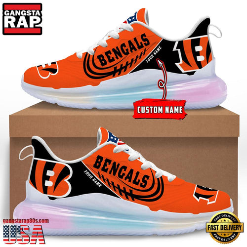 Footwearstorm Cincinnati Bengals Cushion Running Shoes For Men And Women 1