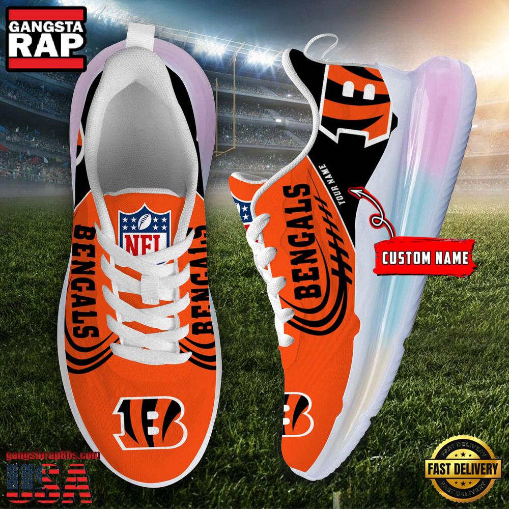 Footwearstorm Cincinnati Bengals Cushion Running Shoes For Men And Women 1