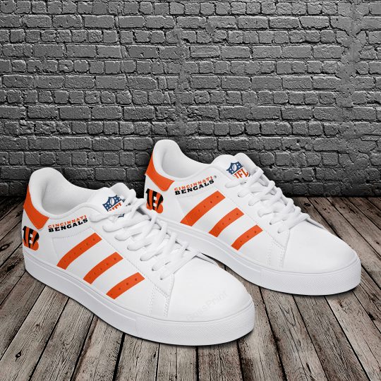Footwearstorm Cincinnati Bengals Skate Stan Shoes Sneakes For Men And Women 1