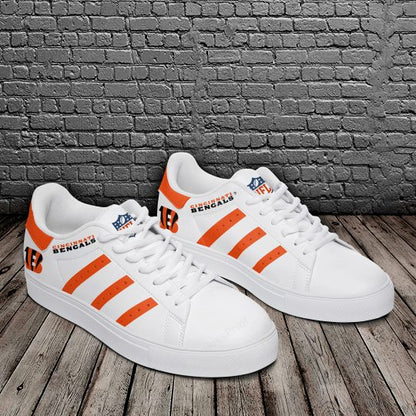 Footwearstorm Cincinnati Bengals Skate Stan Shoes Sneakes For Men And Women 1