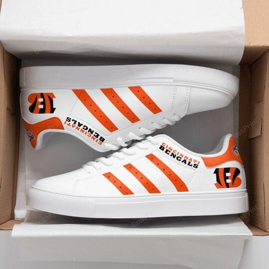 Footwearstorm Cincinnati Bengals Skate Stan Shoes Sneakes For Men And Women 1