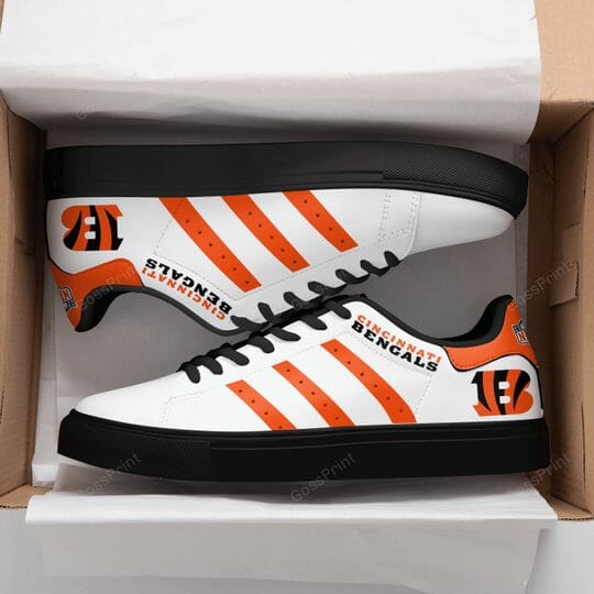 Footwearstorm Cincinnati Bengals Skate Stan Shoes Sneakes For Men And Women 1