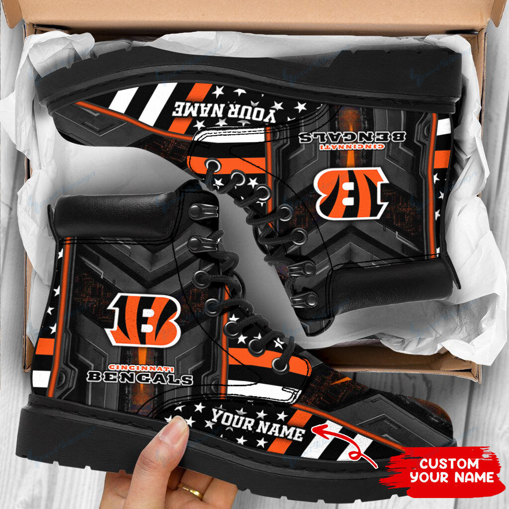 Footwearstorm Cincinnati Bengals TBL Boots Shoes For Men And Women 1