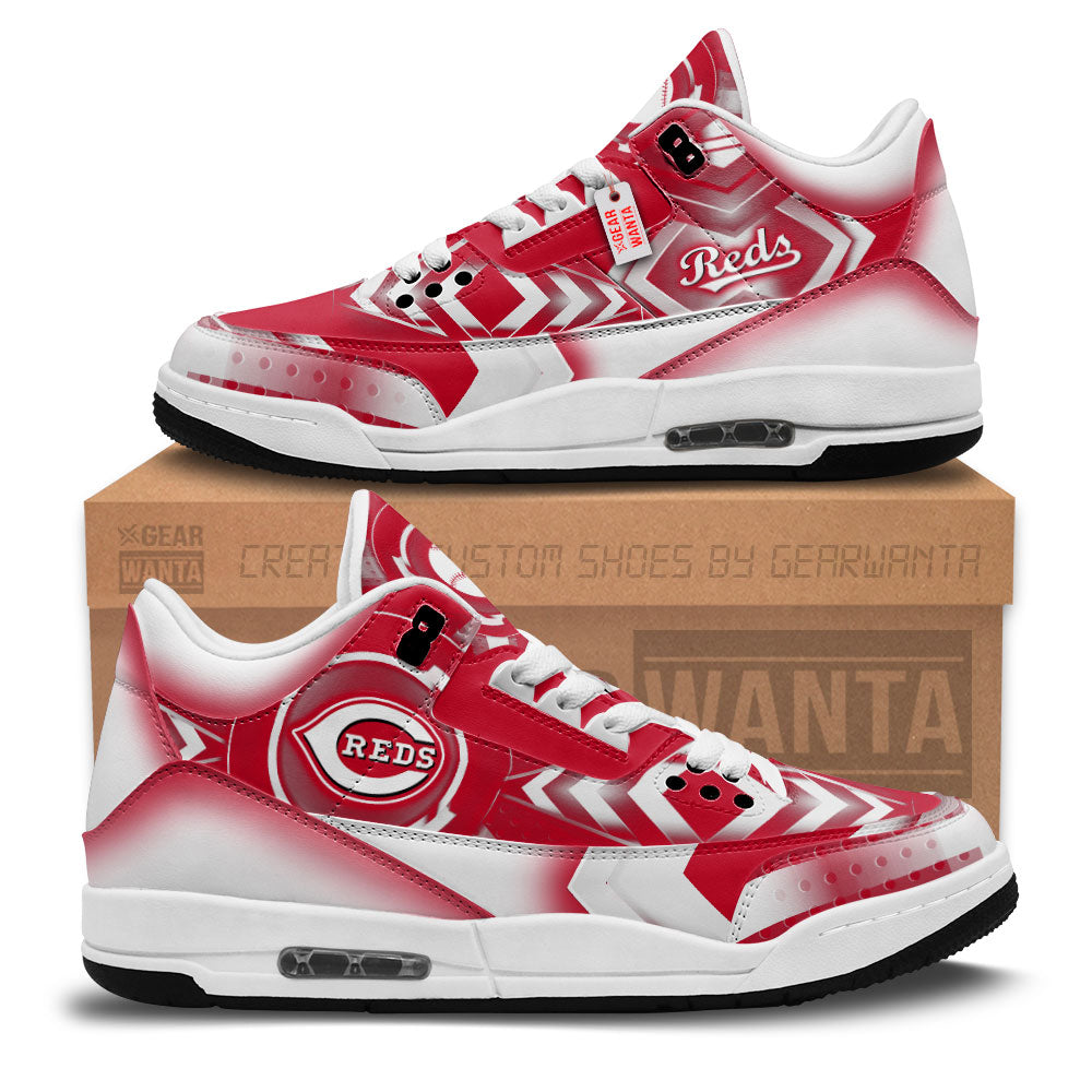 Footwearstorm Cincinnati Reds AJ3 Sneakers Shoes For Men And Women