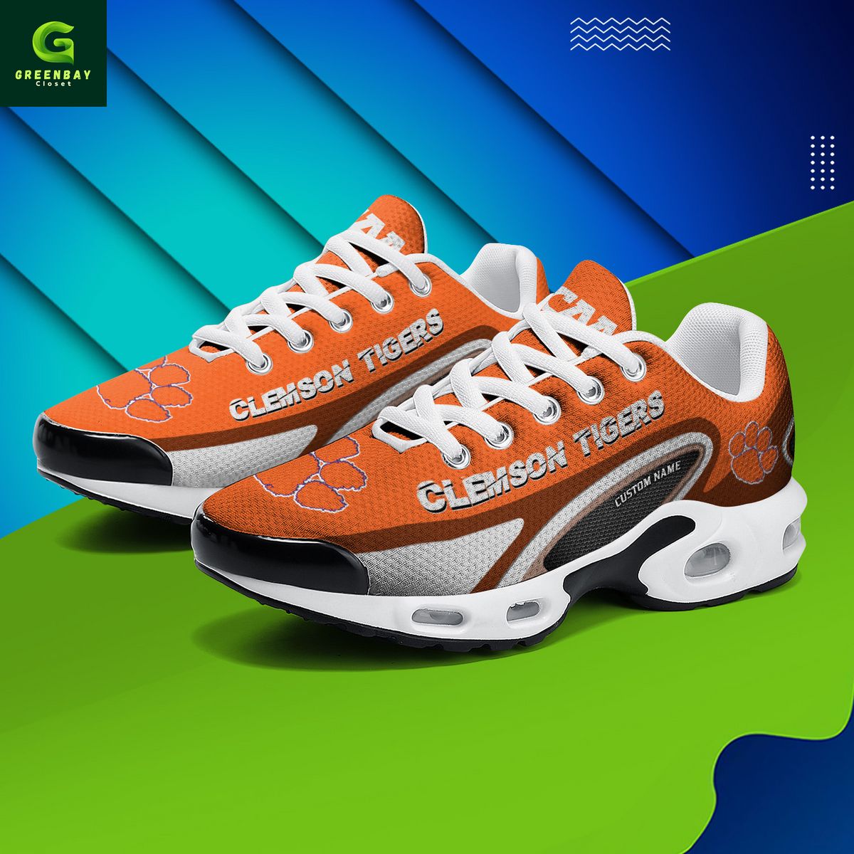Footwearstorm Clemson Tigers TN Shoes Sneakers For Men And Women 3
