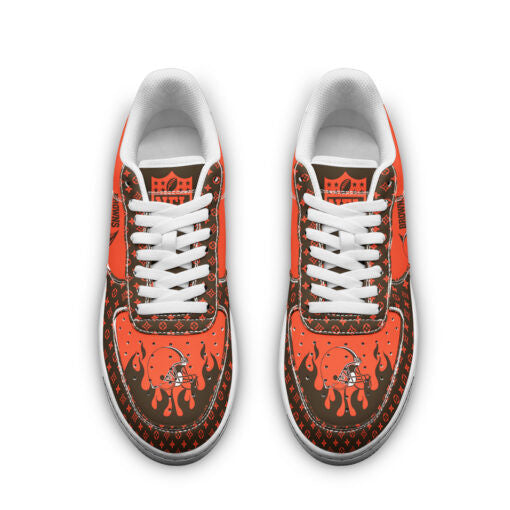 Footwearstorm Cleveland Browns NFL Air Low-Top Sneakers Shoes For Men And Women 1205705