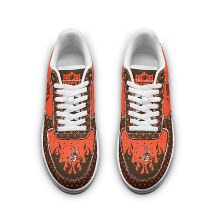 Footwearstorm Cleveland Browns NFL Air Low-Top Sneakers Shoes For Men And Women 1205705