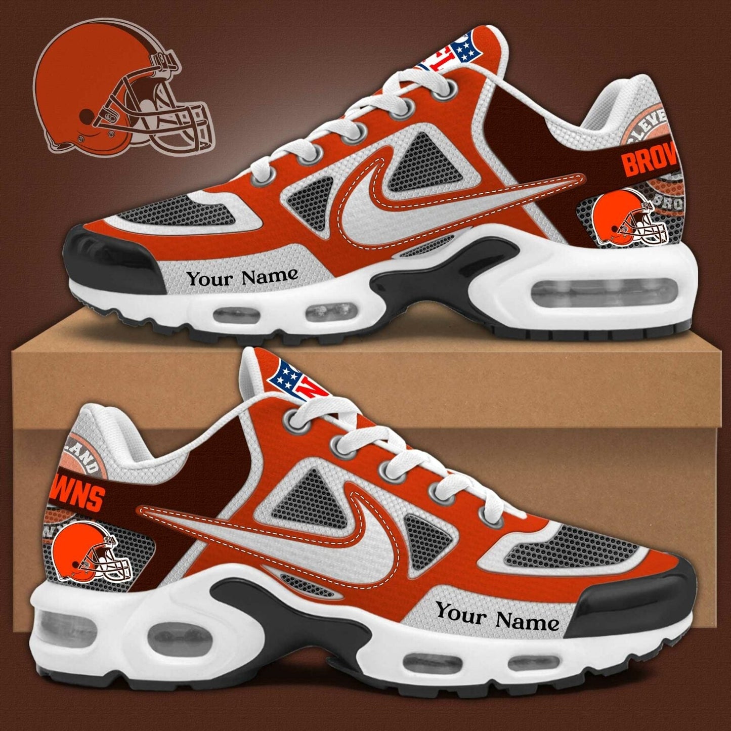 Footwearstorm Cleveland Browns TN Shoes Sneakers For Men And Women 3
