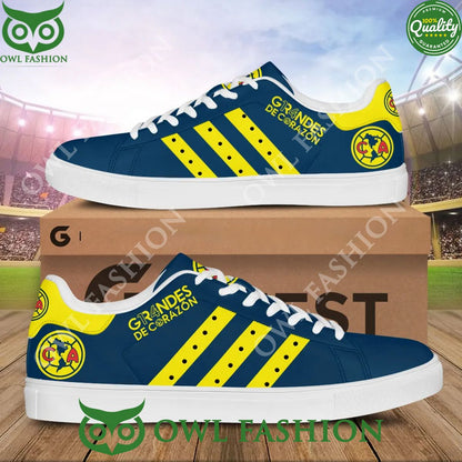 Footwearstorm Club AmÃ©rica Grandes De Corazon Skate Stan Shoes Sneakes For Men And Women 1