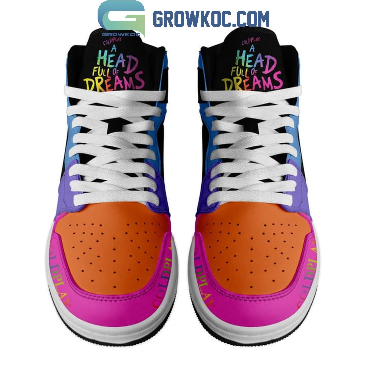 Footwearstorm Coldplay AJ1 High Sneakers Shoes For Men And Women 1