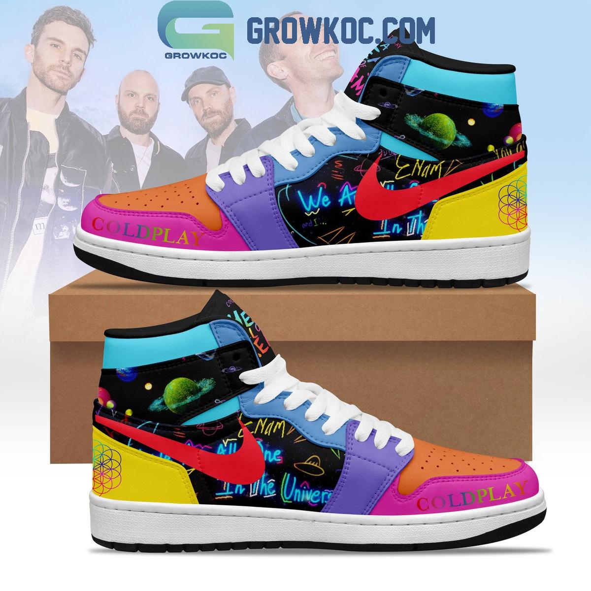 Footwearstorm Coldplay AJ1 High Sneakers Shoes For Men And Women 1