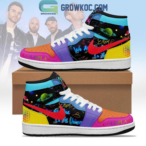 Footwearstorm Coldplay AJ1 High Sneakers Shoes For Men And Women 1