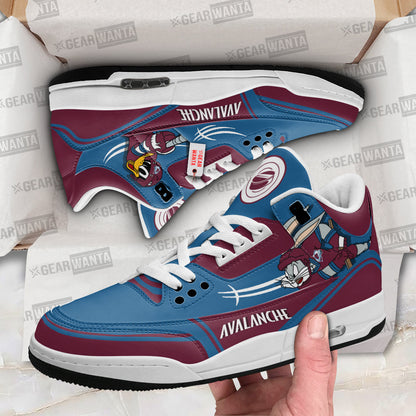 Footwearstorm Colorado Avalanche AJ3 Sneakers Shoes For Men And Women