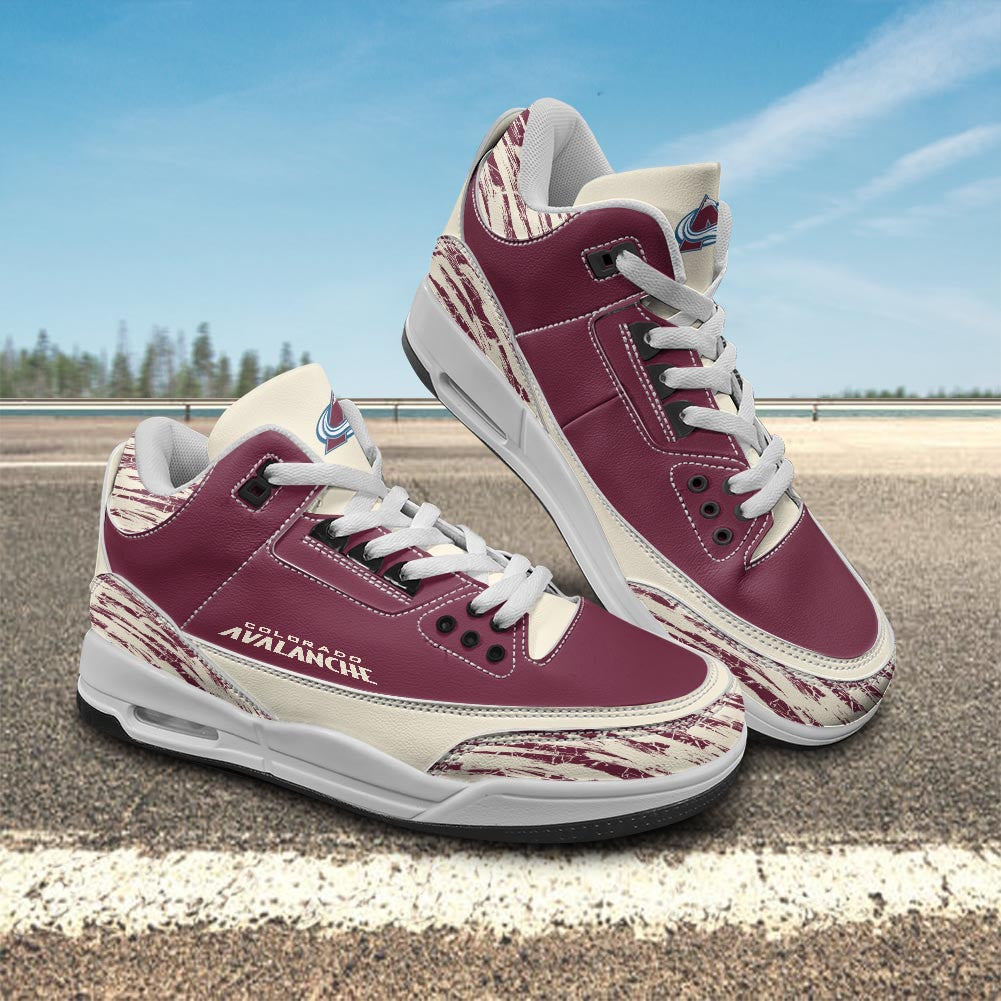 Footwearstorm Colorado Avalanche AJ3 Sneakers Shoes For Men And Women