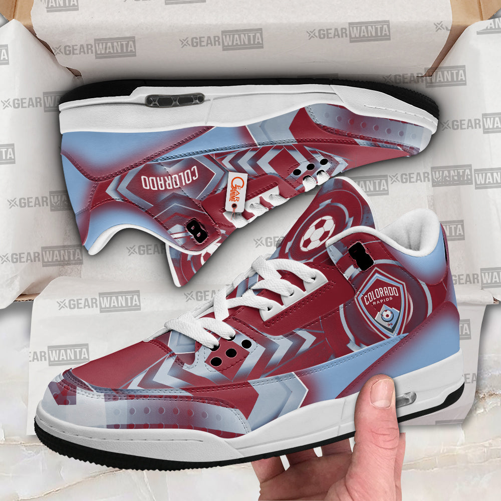 Footwearstorm Colorado Rapids AJ3 Sneakers Shoes For Men And Women