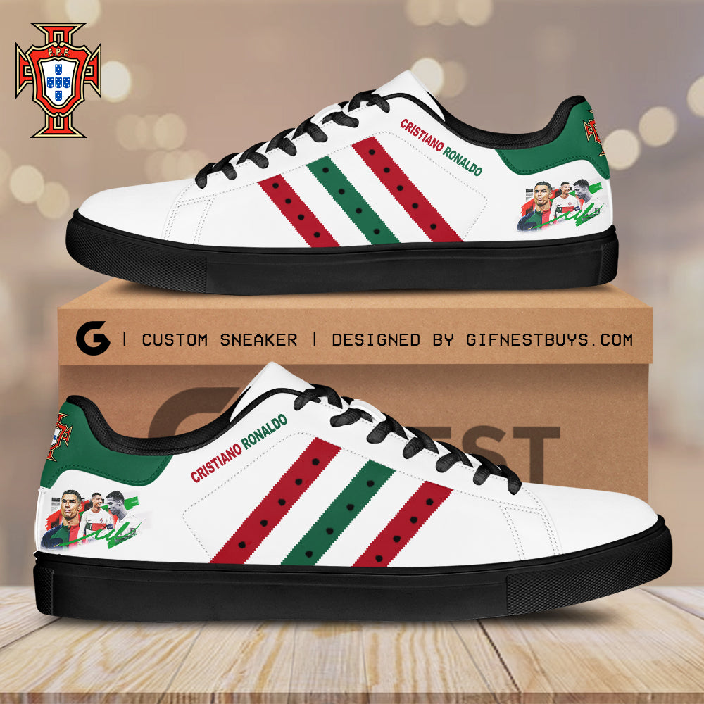 Footwearstorm Cristiano Ronaldo x Portugal National Team Skate Stan Shoes Sneakes For Men And Women 2