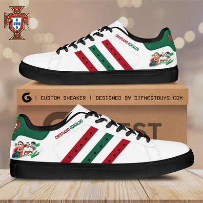 Footwearstorm Cristiano Ronaldo x Portugal National Team Skate Stan Shoes Sneakes For Men And Women 2