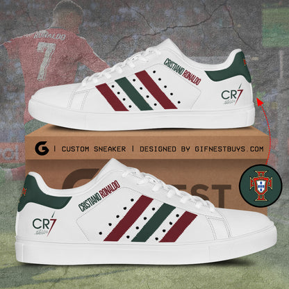 Footwearstorm Cristiano Ronaldo x Portugal National Team Skate Stan Shoes Sneakes For Men And Women 1