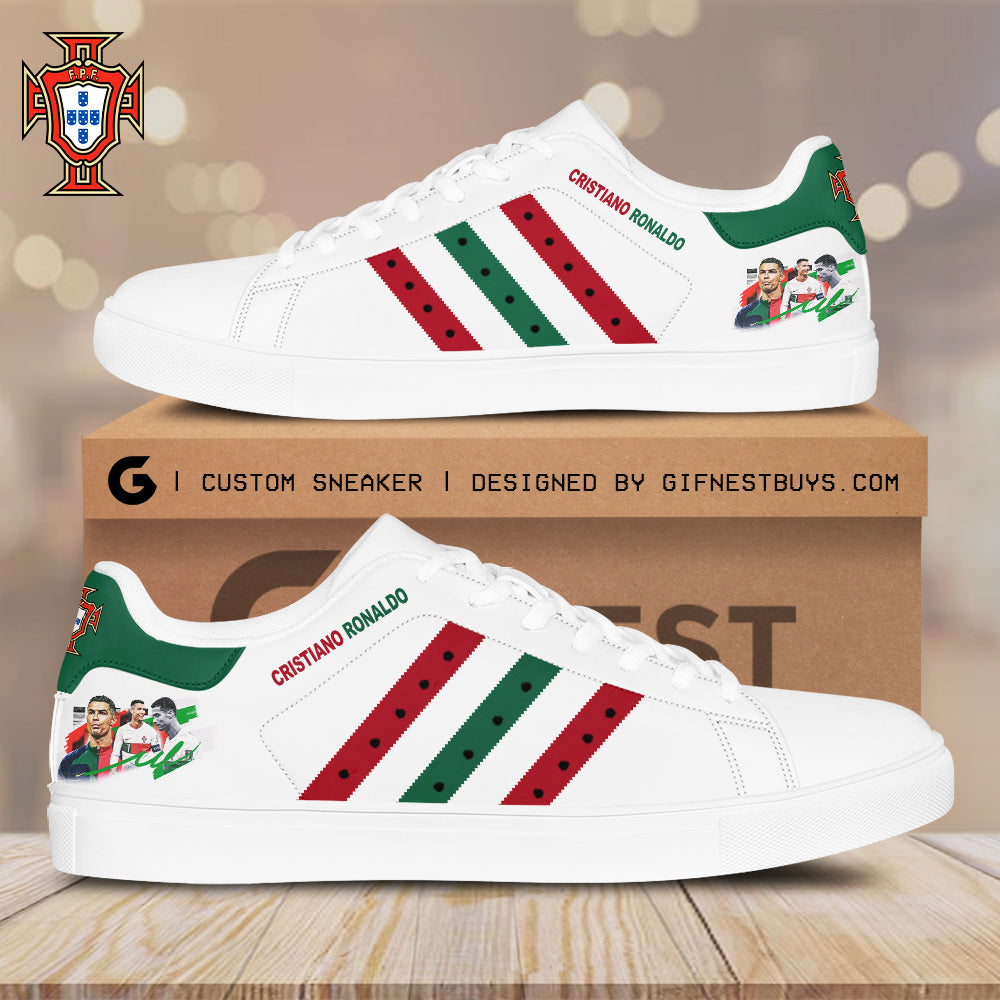 Footwearstorm Cristiano Ronaldo x Portugal National Team Skate Stan Shoes Sneakes For Men And Women 2