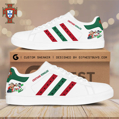 Footwearstorm Cristiano Ronaldo x Portugal National Team Skate Stan Shoes Sneakes For Men And Women 2