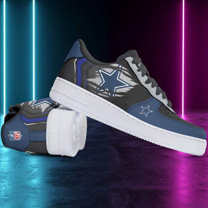 Footwearstorm Dallas Cowboys Air Low-Top Sneakers Shoes For Men And Women 1205131