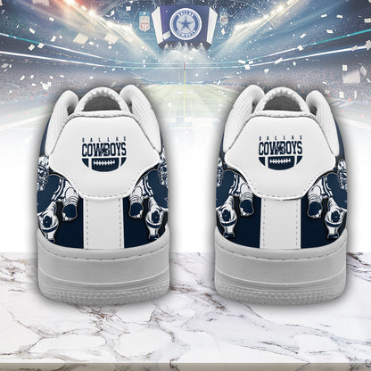 Footwearstorm Dallas Cowboys Air Low-Top Sneakers Shoes For Men And Women 2