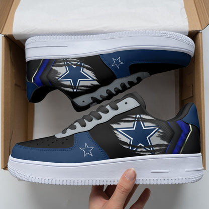 Footwearstorm Dallas Cowboys Air Low-Top Sneakers Shoes For Men And Women 1205131