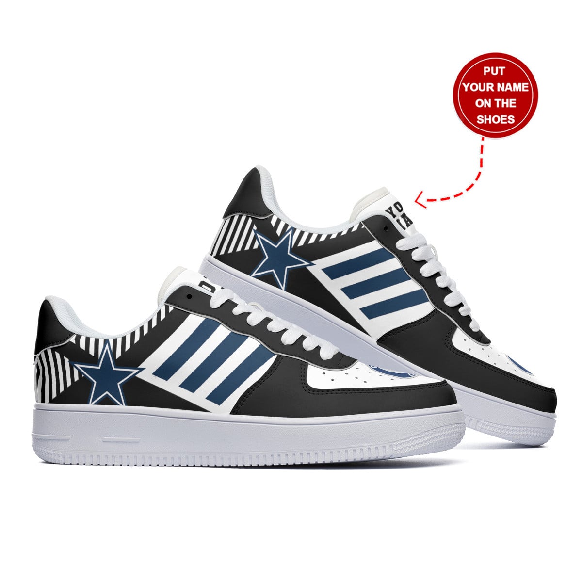 Footwearstorm Dallas Cowboys Air Low-Top Sneakers Shoes For Men And Women 120553