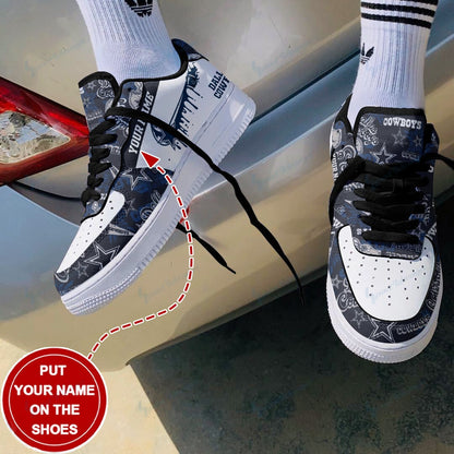 Footwearstorm Dallas Cowboys Air Low-Top Sneakers Shoes For Men And Women 120564