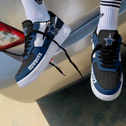 Footwearstorm Dallas Cowboys Air Low-Top Sneakers Shoes For Men And Women 1205117