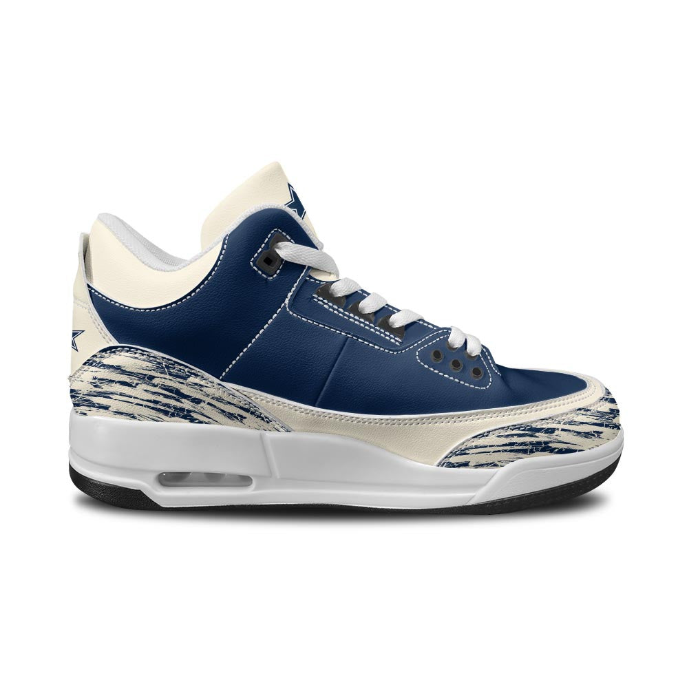 Footwearstorm Dallas Cowboys AJ3 Sneakers Shoes For Men And Women