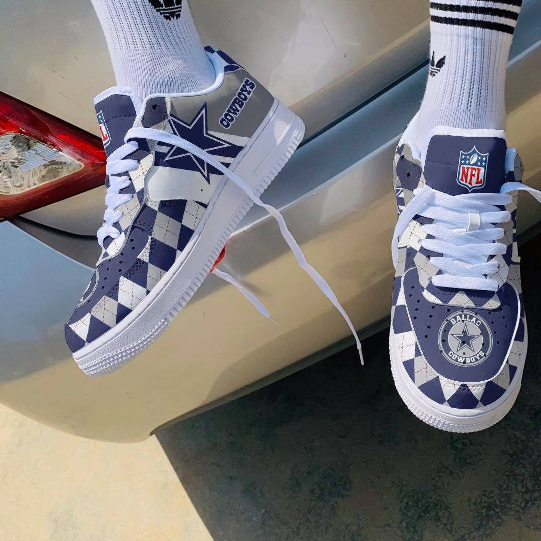Footwearstorm Dallas Cowboys NFL Air Low-Top Sneakers Shoes For Men And Women 1205439