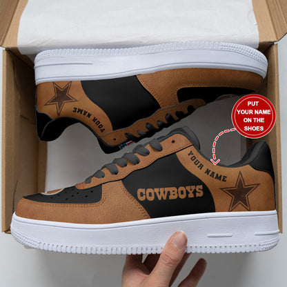 Footwearstorm Dallas Cowboys NFL Air Low-Top Sneakers Shoes For Men And Women 1205435