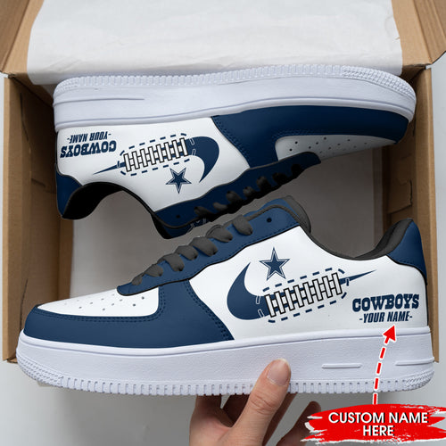Footwearstorm Dallas Cowboys NFL Air Low-Top Sneakers Shoes For Men And Women 1205407