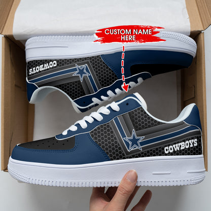 Footwearstorm Dallas Cowboys NFL Air Low-Top Sneakers Shoes For Men And Women 1205411