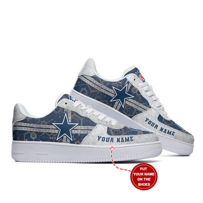 Footwearstorm Dallas Cowboys NFL Air Low-Top Sneakers Shoes For Men And Women 1205419