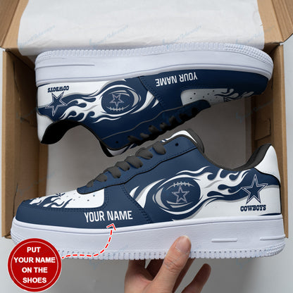 Footwearstorm Dallas Cowboys NFL Air Low-Top Sneakers Shoes For Men And Women 1205590