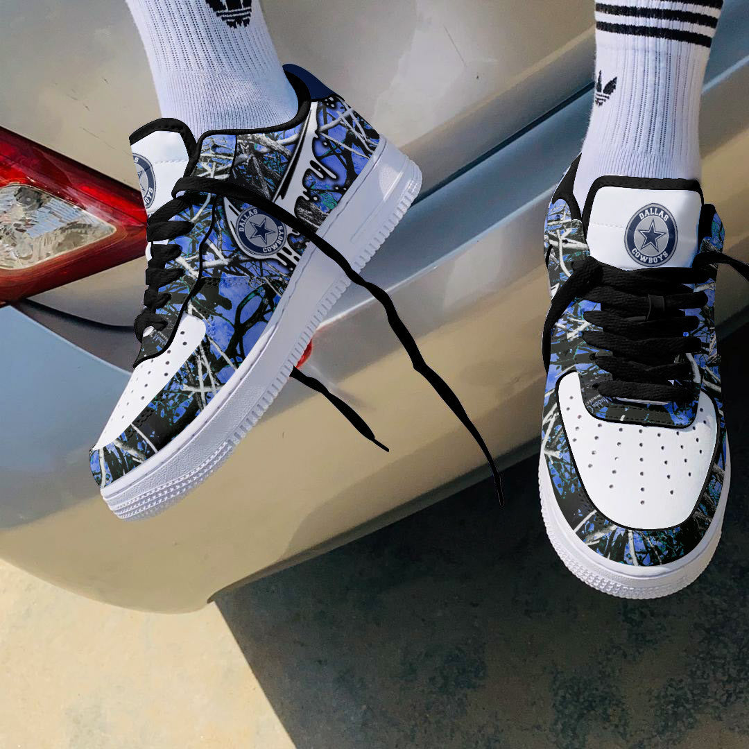 Footwearstorm Dallas Cowboys NFL Air Low-Top Sneakers Shoes For Men And Women 1205427