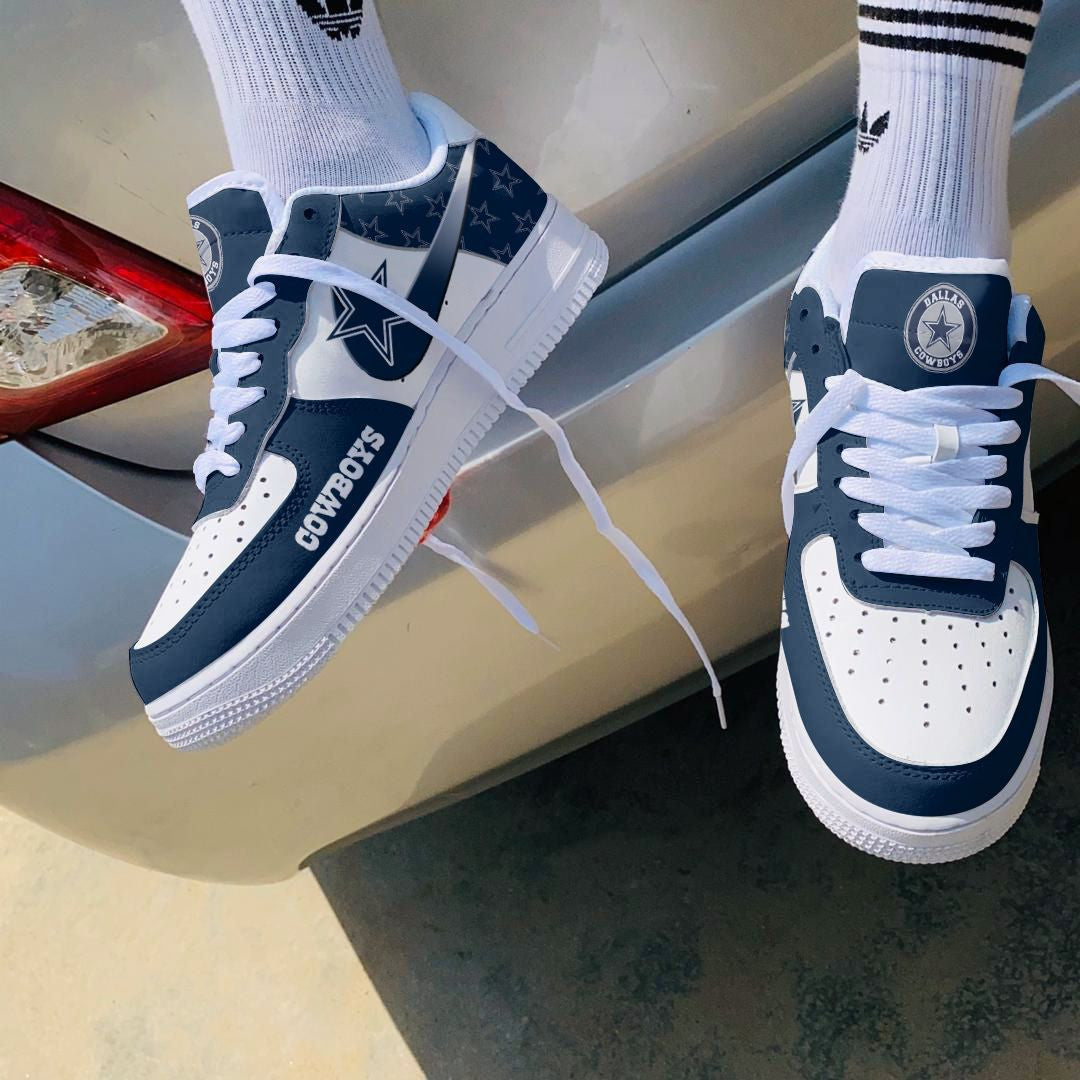 Footwearstorm Dallas Cowboys NFL Air Low-Top Sneakers Shoes For Men And Women 1205468