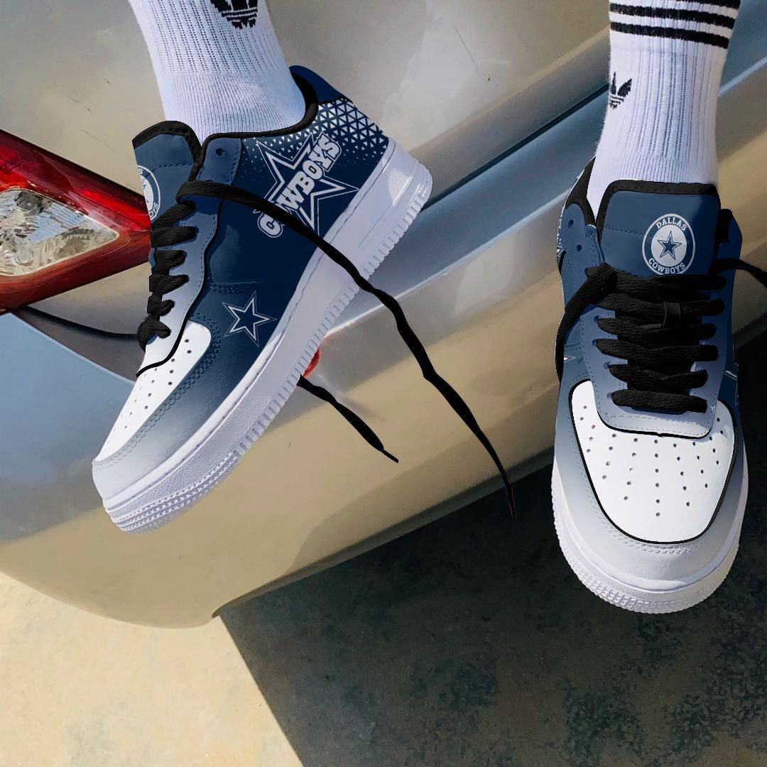 Footwearstorm Dallas Cowboys NFL Air Low-Top Sneakers Shoes For Men And Women 1205473