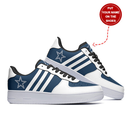 Footwearstorm Dallas Cowboys NFL Air Low-Top Sneakers Shoes For Men And Women 1205425
